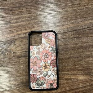 Wildflowers Floral Phone Case in Pink, Peach & Cream for iPhone 12